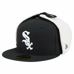 Chicago White Sox New Era Dog Ear Classic 59FIFTY Fitted Hat - Black Hats