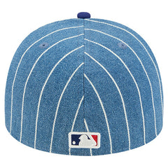 Los Angeles Dodgers New Era Parallel A-Frame 59FIFTY Fitted Hat - Blue/Royal Hats