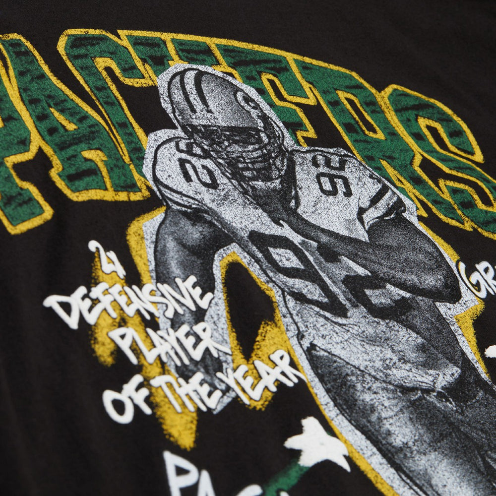 Reggie White Green Bay Packers Chalked Up Player Graphic T-Shirt - Black T-shirts