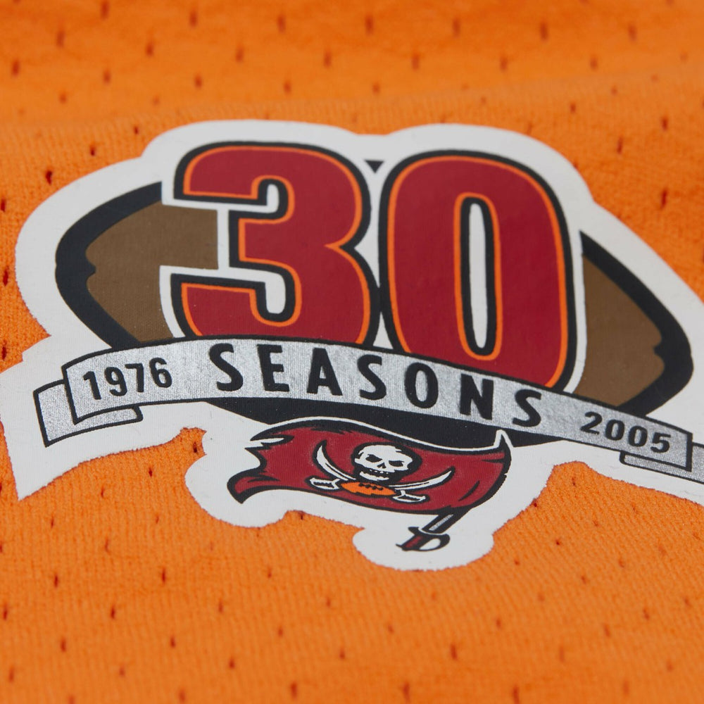 Warren Sapp Tampa Bay Buccaneers Retired Player Name & Number Mesh Top - Orange Tops