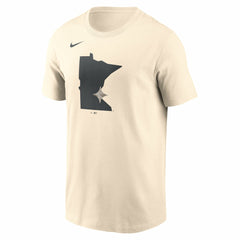 Minnesota Twins Nike Camo Logo T-Shirt - Cream T-shirts