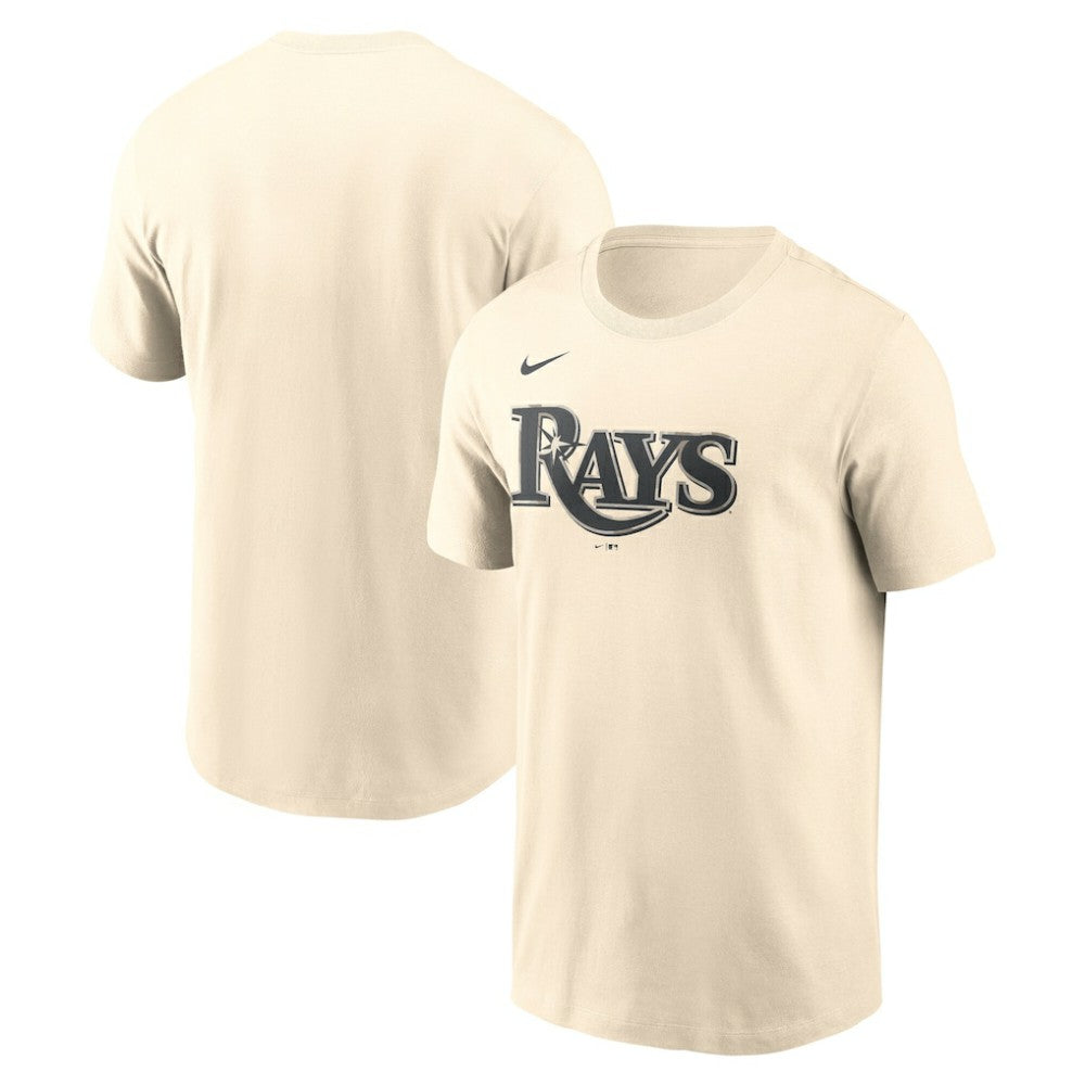 Tampa Bay Rays Nike Camo Logo T-Shirt - Cream T-shirts