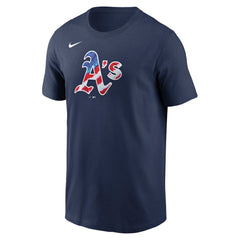 Athletics Nike Americana T-Shirt - Navy T-shirts