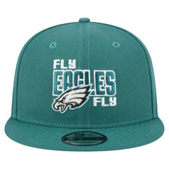 Philadelphia Eagles New Era Super Bowl LIX Champions Side Patch 9FIFTY Snapback Hat - Midnight Green Hats