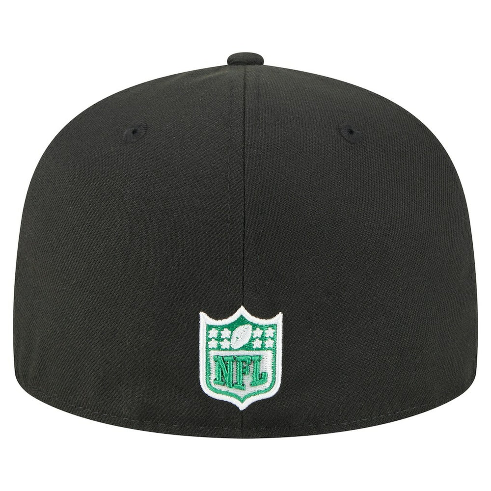 Philadelphia Eagles New Era Super Bowl LIX Champions Historic Side Patch 59FIFTY Fitted Hat - Black Hats
