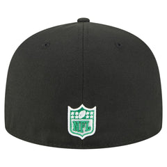 Philadelphia Eagles New Era Super Bowl LIX Champions Historic Side Patch 59FIFTY Fitted Hat - Black Hats