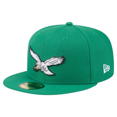 Philadelphia Eagles New Era Super Bowl LIX Champions Historic Side Patch 59FIFTY Fitted Hat - Kelly Green Hats
