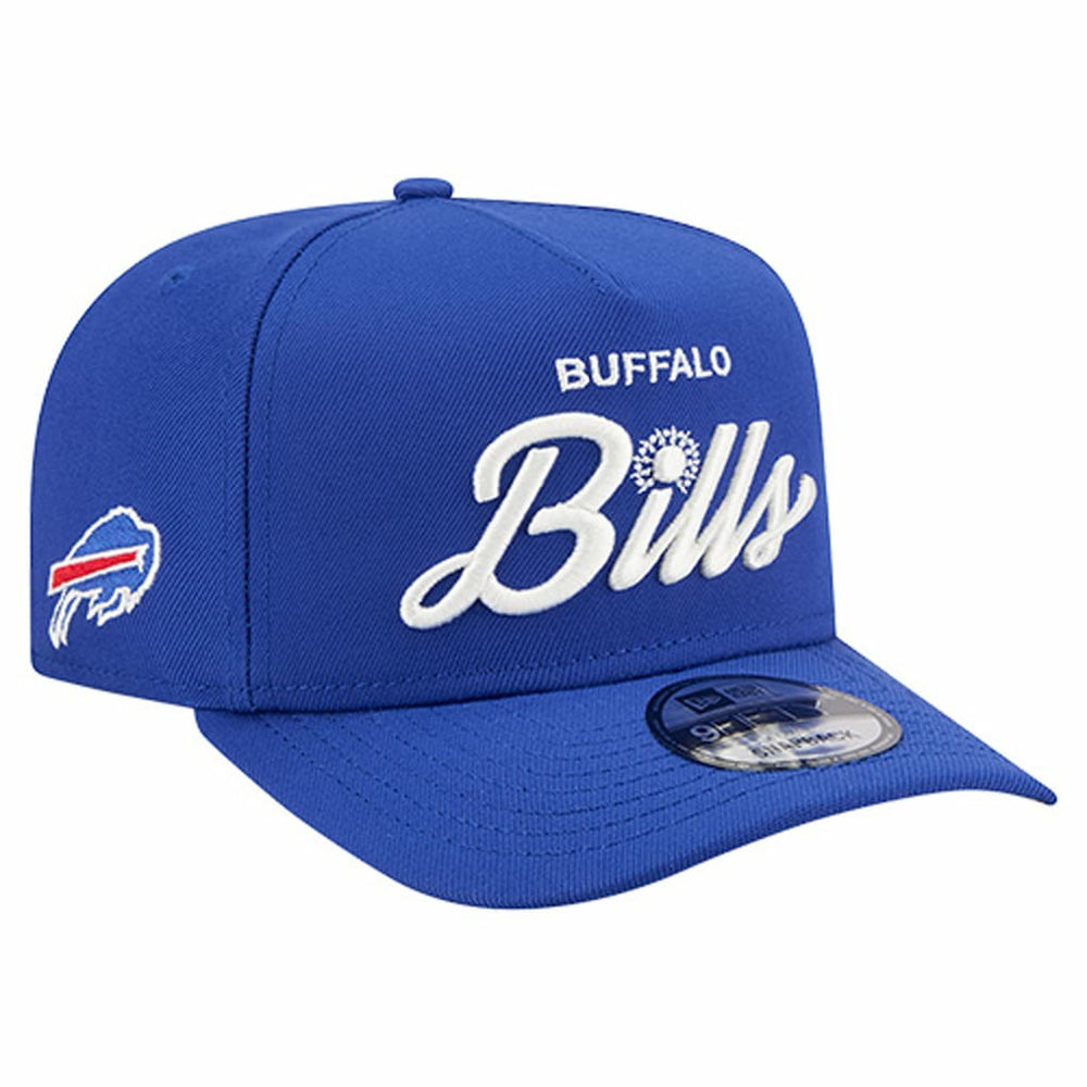 Buffalo Bills New Era Local Play A-Frame 9FIFTY Snapback Hat - Royal Hats
