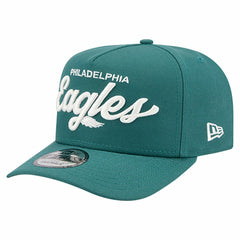 Philadelphia Eagles New Era Local Play A-Frame 9FIFTY Snapback Hat - Midnight Green Hats
