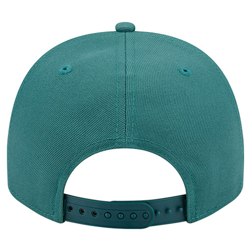 Philadelphia Eagles New Era Local Play A-Frame 9FIFTY Snapback Hat - Midnight Green Hats