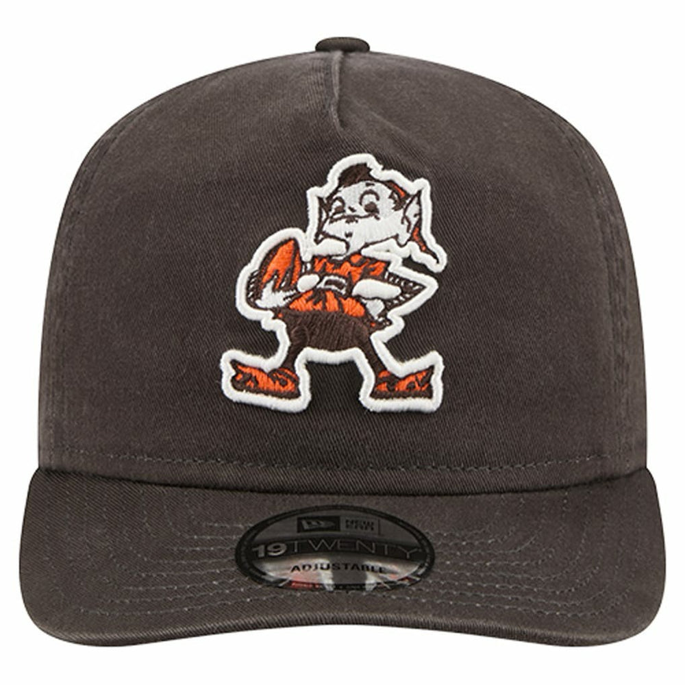 Cleveland Browns New Era Championship 19TWENTY Adjustable Hat - Brown Hats