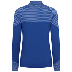 New York Mets Levelwear Women's Classic Stripes Insignia 2.0 Raglan Quarter-Zip Top - Royal Tops