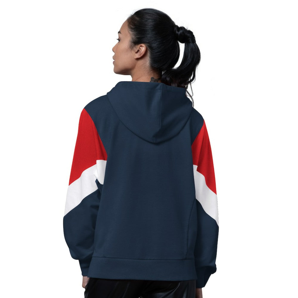 Atlanta Braves Starter Women's Scrimmage Pullover Hoodie - Navy Hoodies
