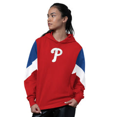 Philadelphia Phillies Starter Women's Scrimmage Pullover Hoodie - Red Hoodies