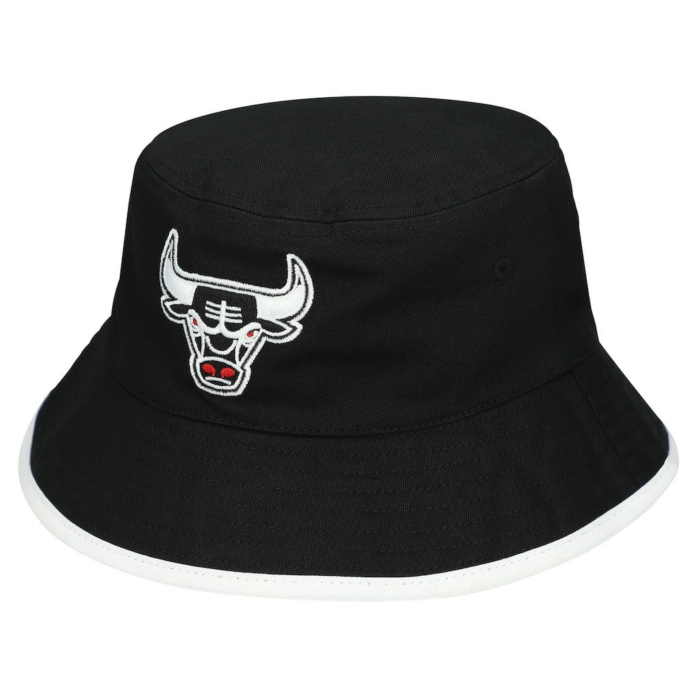 Chicago Bulls Flip It Reversible Bucket Hat Black/Red - Mitchell & Ness