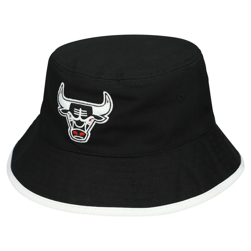Chicago Bulls Flip It Reversible Bucket Hat Black/Red - Mitchell & Ness