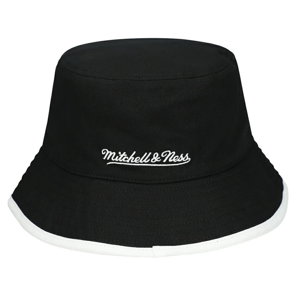 Chicago Bulls Flip It Reversible Bucket Hat Black/Red - Mitchell & Ness