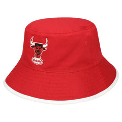 Chicago Bulls Flip It Reversible Bucket Hat Black/Red - Mitchell & Ness