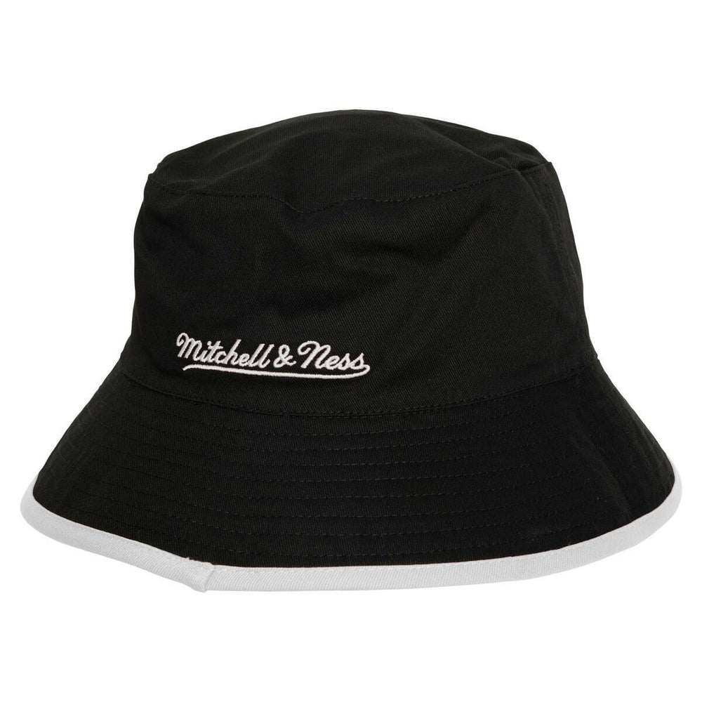 Miami Heat Flip It Reversible Bucket Hat Black - Mitchell & Ness
