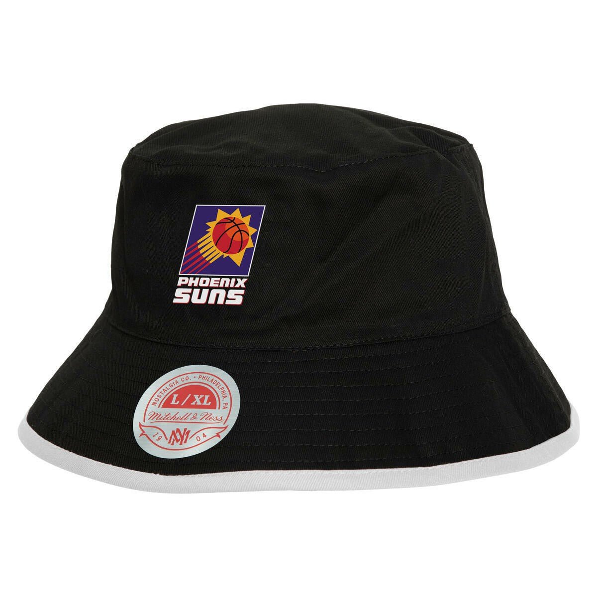 Phoenix Suns Flip It Reversible Bucket Hat Black/Purple - Mitchell & Ness