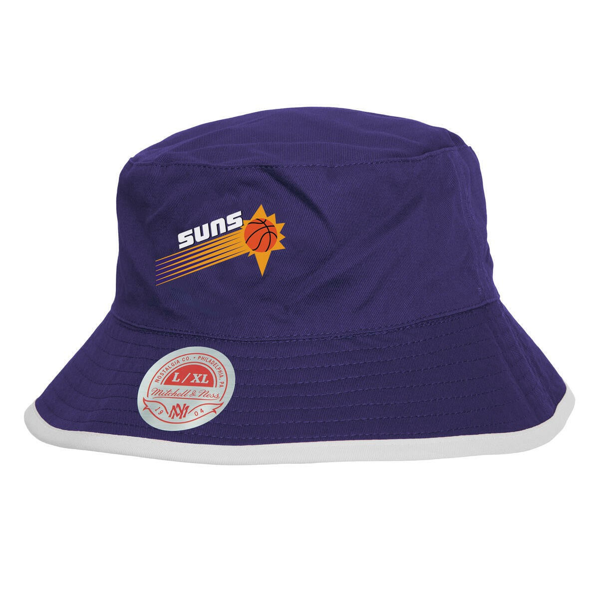 Phoenix Suns Flip It Reversible Bucket Hat Black/Purple - Mitchell & Ness