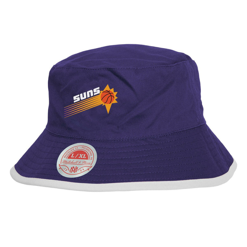 Phoenix Suns Flip It Reversible Bucket Hat Black/Purple - Mitchell & Ness