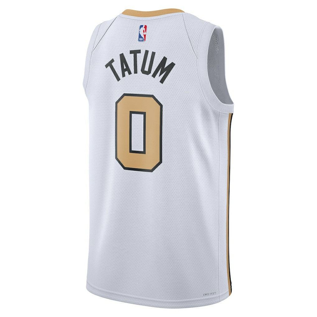 Jayson Tatum Boston Celtics Unisex 2025/26 Swingman Jersey White City Edition - Nike