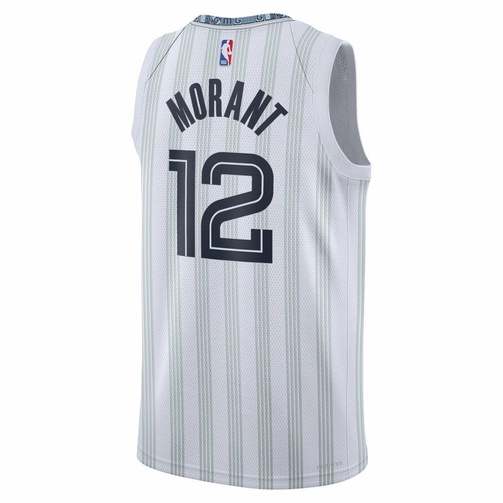 Ja Morant Memphis Grizzlies Unisex 2025/26 Swingman Jersey White City Edition - Nike
