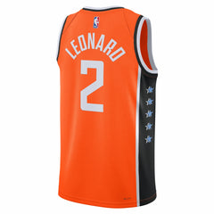 Kawhi Leonard LA Clippers Unisex 2025/26 Swingman Jersey Orange City Edition - Nike