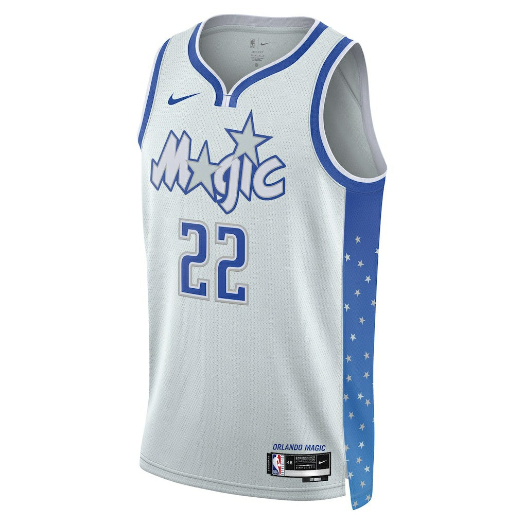 Franz Wagner Orlando Magic Unisex 2025/26 Swingman Jersey Silver City Edition - Nike