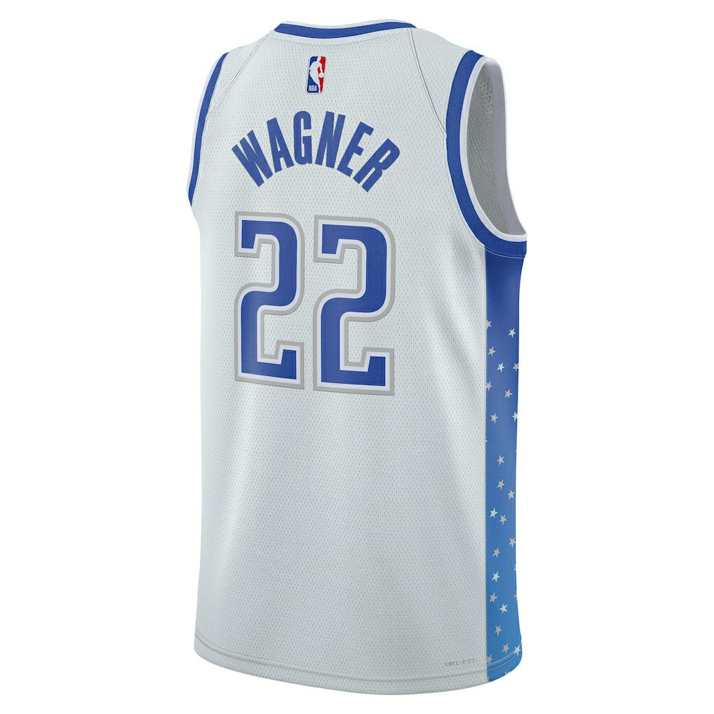 Franz Wagner Orlando Magic Unisex 2025/26 Swingman Jersey Silver City Edition - Nike