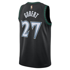 Rudy Gobert Minnesota Timberwolves Unisex Swingman Jersey Classic Edition Black - Nike