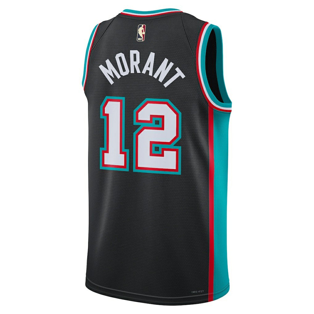 Ja Morant Memphis Grizzlies Unisex Swingman Jersey Classic Edition Black - Nike