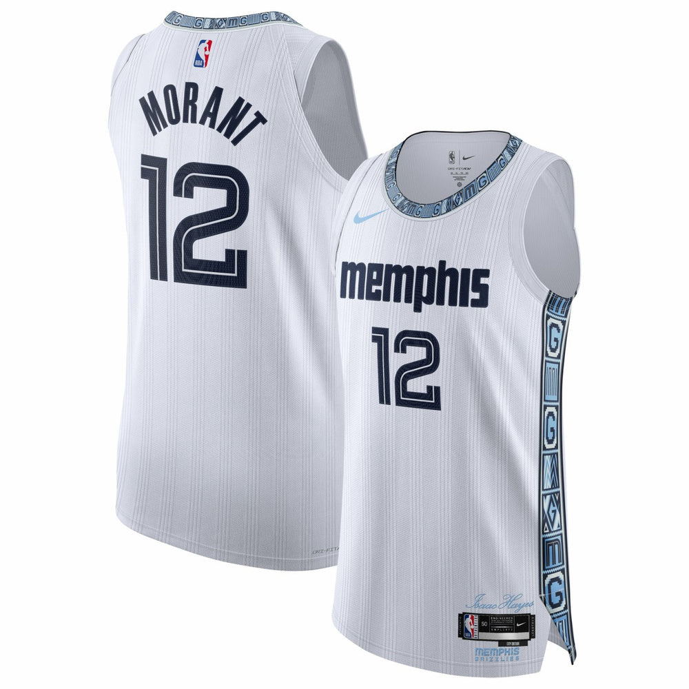 Ja Morant Memphis Grizzlies Unisex 2025/26 Authentic Jersey City Edition White - Nike