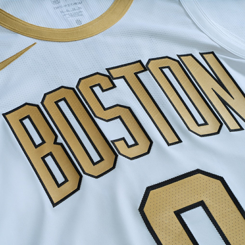 Jayson Tatum Boston Celtics Unisex 2025/26 Authentic Jersey City Edition White - Nike outlet
