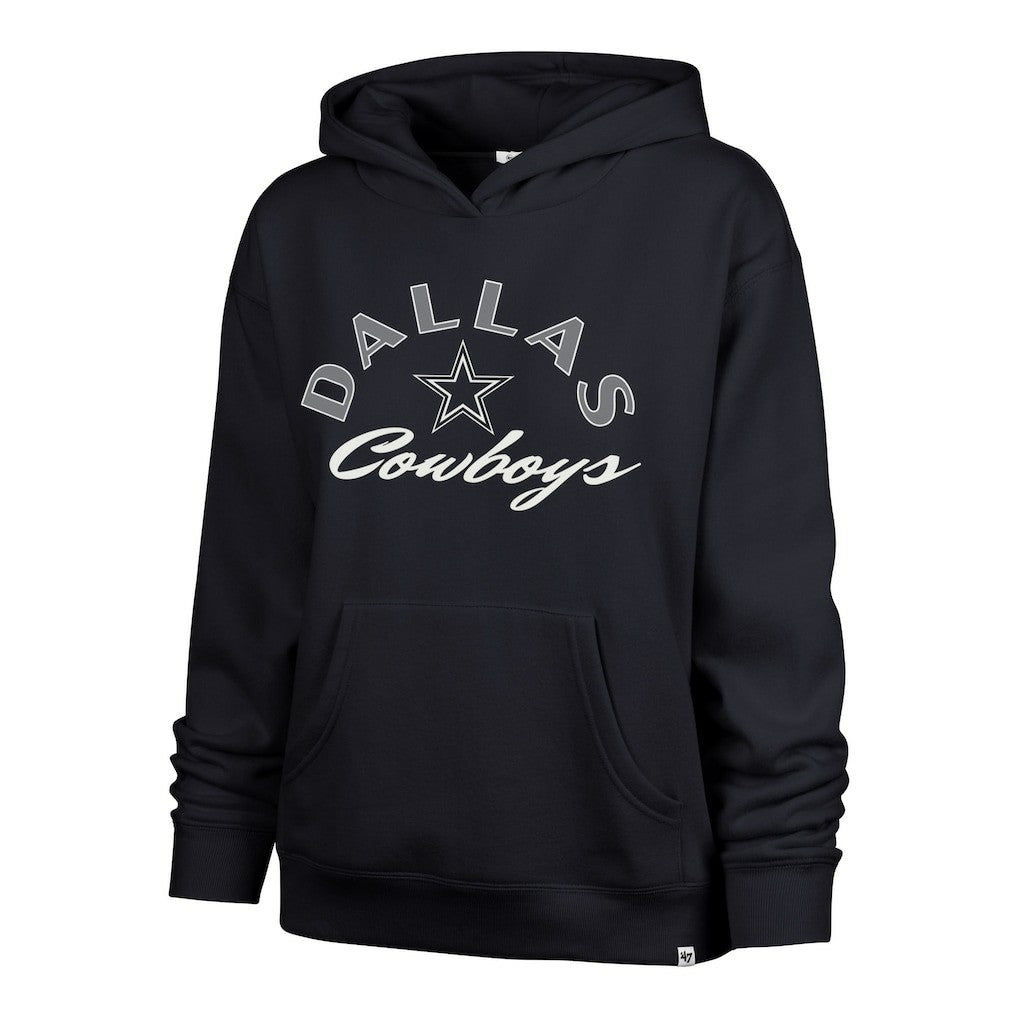 Dallas Cowboys '47 Women's Whirlwind Naomi Pullover Hoodie - Navy Hoodies