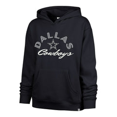 Dallas Cowboys '47 Women's Whirlwind Naomi Pullover Hoodie - Navy Hoodies