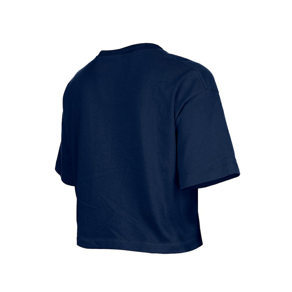 Dallas Cowboys New Era Girl's Flip Sequin Boxy T-Shirt - Navy T-shirts