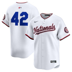 Washington Nationals Nike Home 2025 Jackie Robinson Day Limited Jersey - White Jerseys