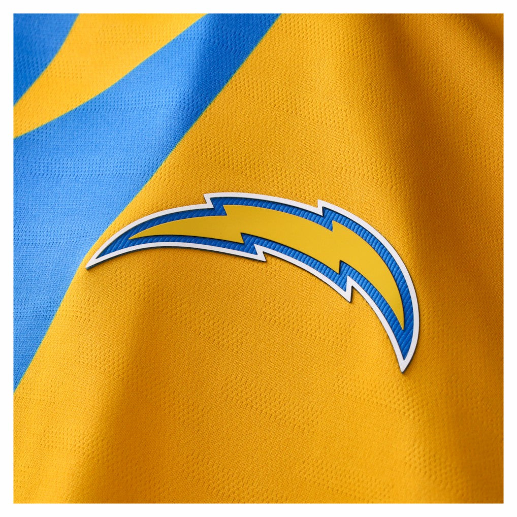 Los Angeles Chargers NFL Football x Football Fan Top - Powder Blue Tops
