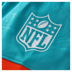 Miami Dolphins NFL Football x Football Fan Top - Aqua Tops