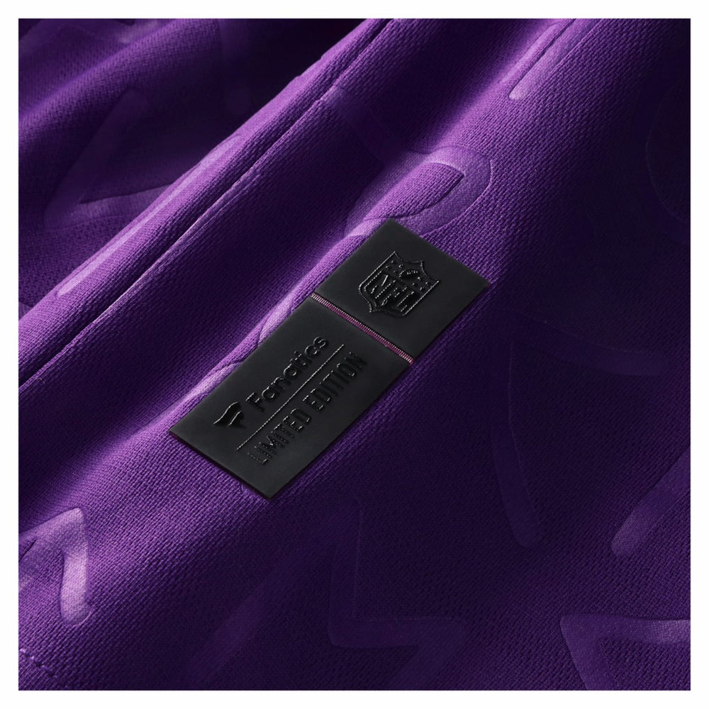 Minnesota Vikings NFL Football x Football Fan Top - Purple Tops