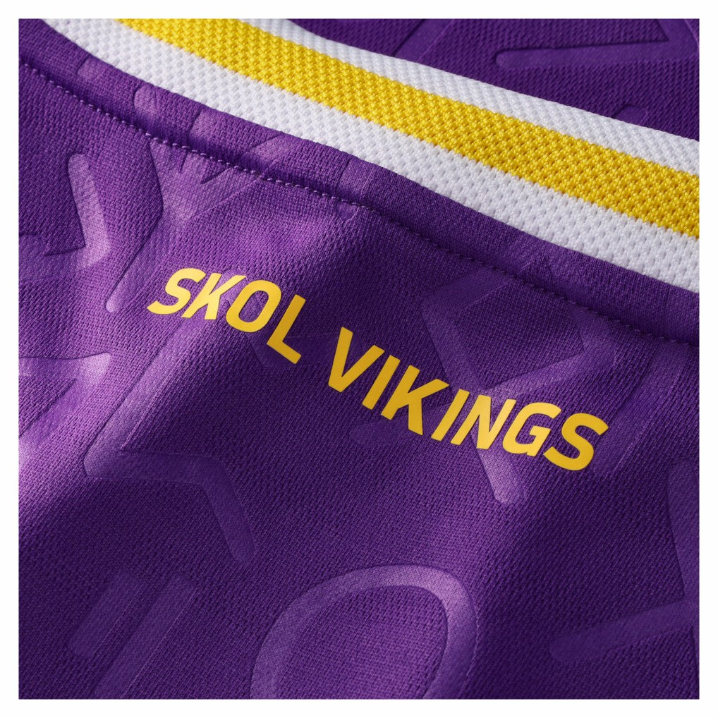 Minnesota Vikings NFL Football x Football Fan Top - Purple Tops