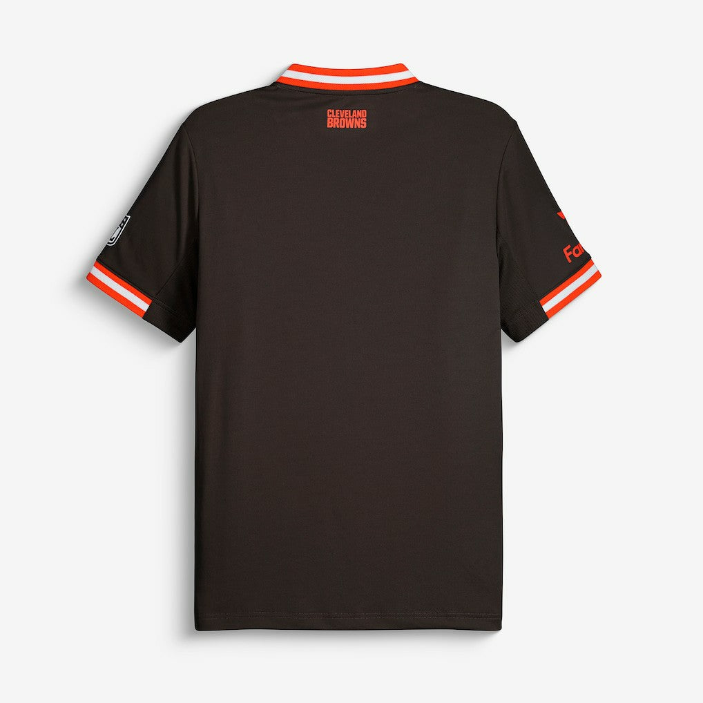 Cleveland Browns NFL Football x Football Fan Top - Brown Tops