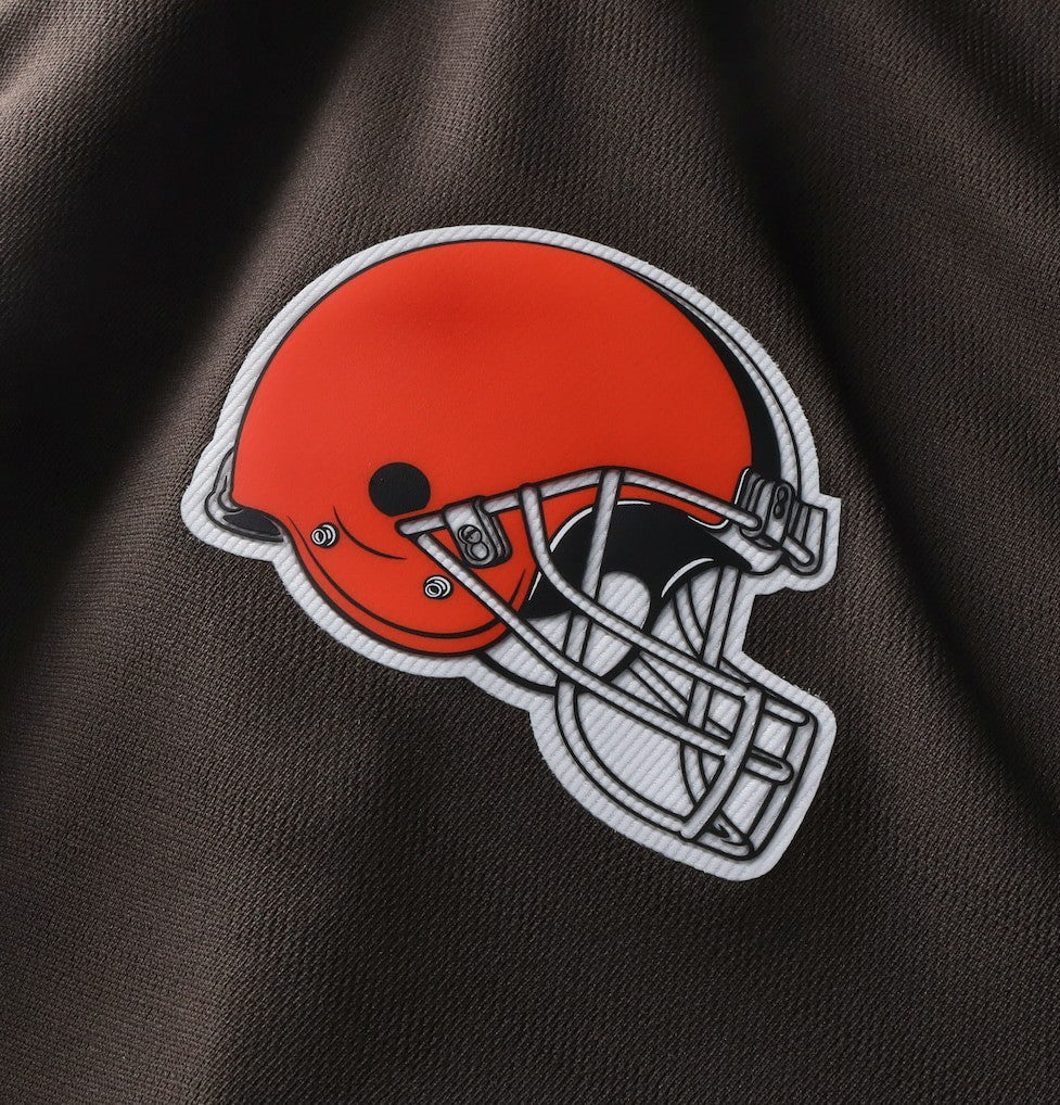 Cleveland Browns NFL Football x Football Fan Top - Brown Tops
