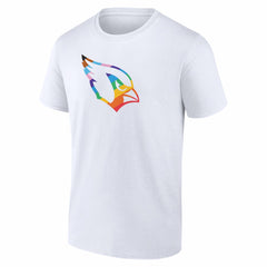 Arizona Cardinals Logo Pride T-Shirt - White T-shirts
