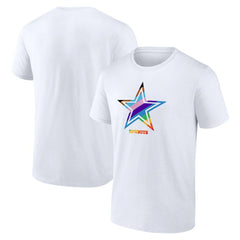 Dallas Cowboys Logo Pride T-Shirt - White T-shirts