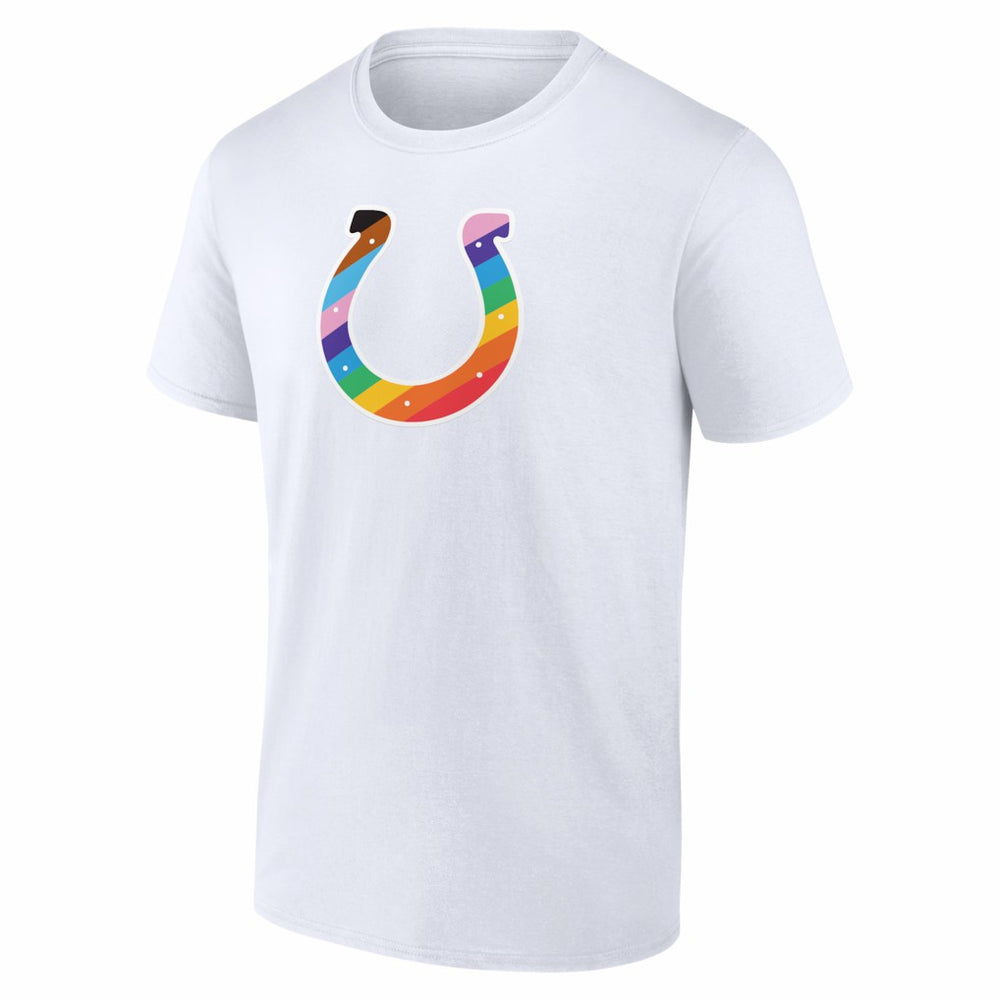 Indianapolis Colts Logo Pride T-Shirt - White T-shirts