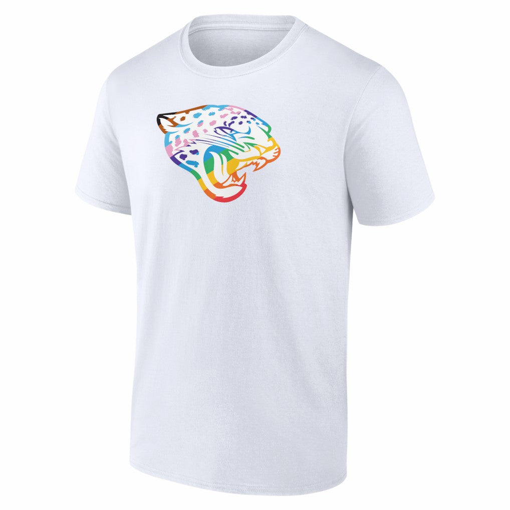Jacksonville Jaguars Logo Pride T-Shirt - White T-shirts