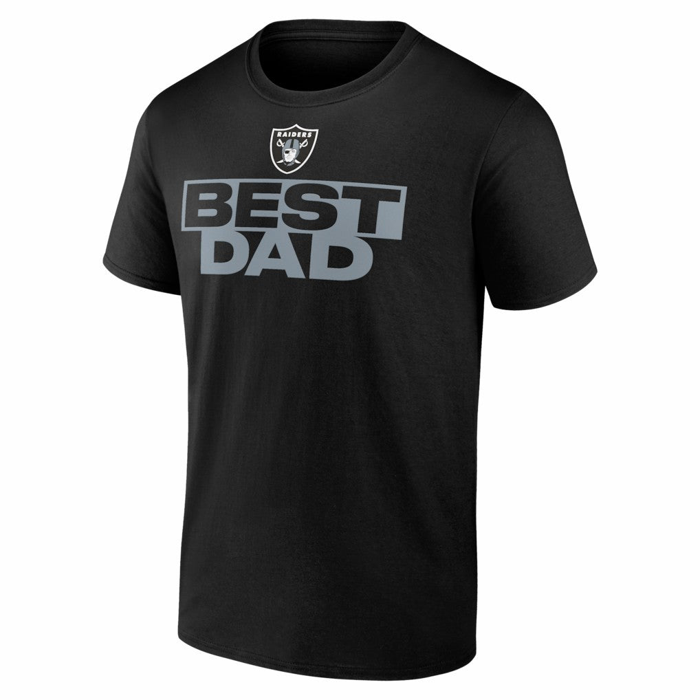 Las Vegas Raiders Greatest Dad T-Shirt - Black T-shirts
